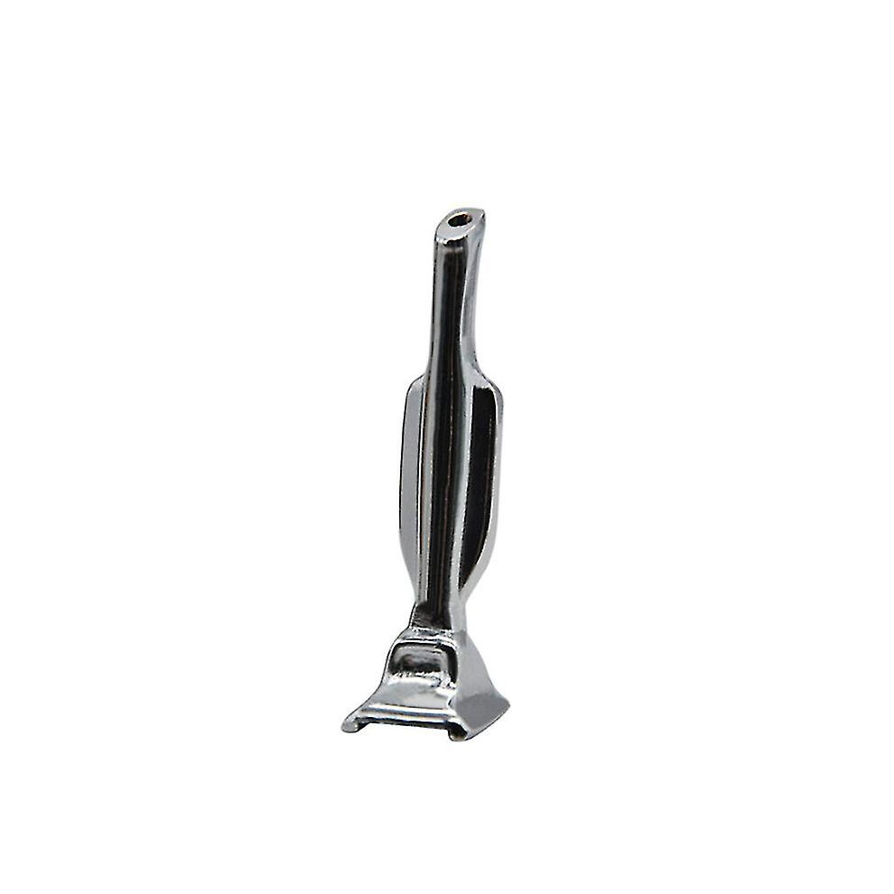 (Silver) 57mm Metal Snuff Bottle Tube Sniffer Pipe Vacuum Bullet Rocket Portable Snorter