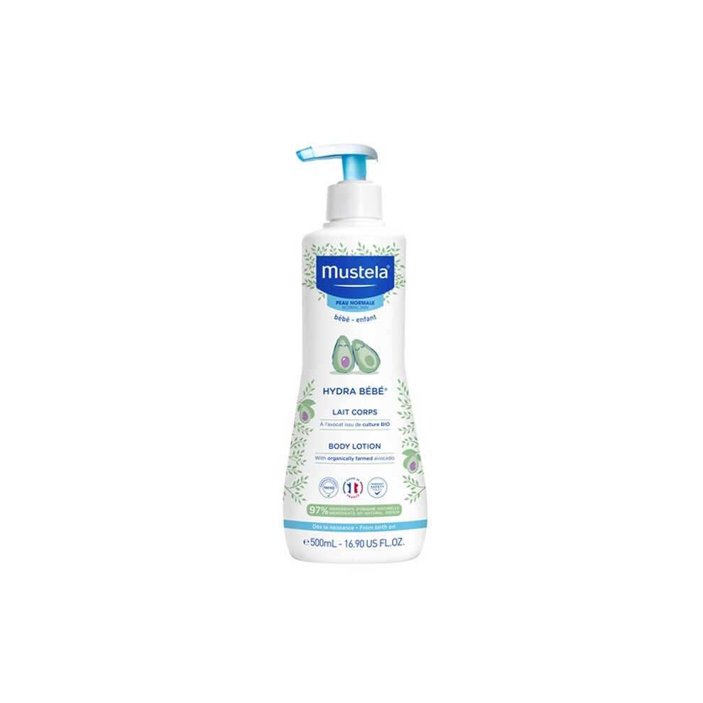 Mustela Hydra Baby Body Lotion 500Ml – Gentle, Hydrating Care For Delicate Baby Skin