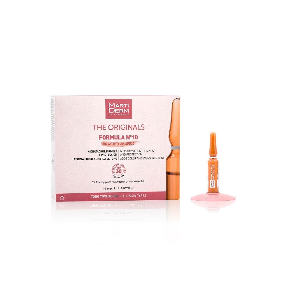 Martiderm Ampoules Formula Nº10 Spf 30 With Colour 30U - Image 2