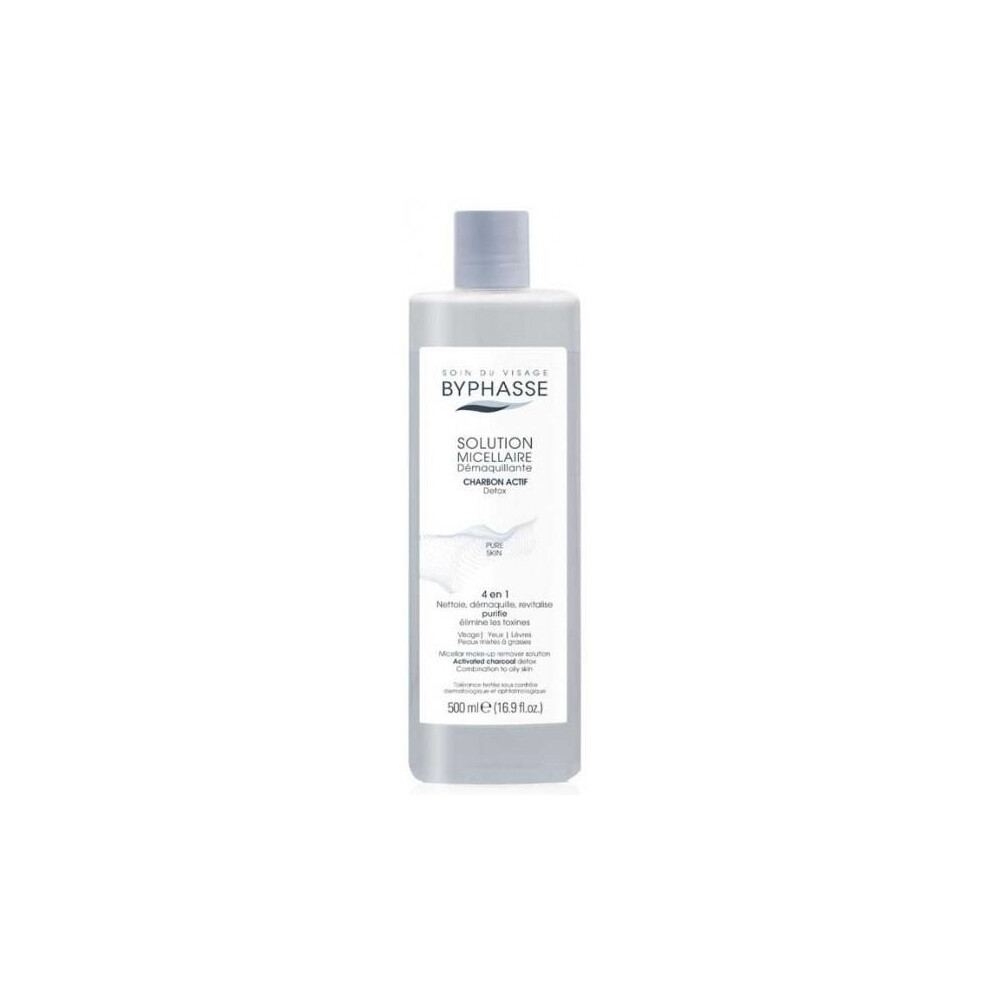Byphasse Soluciã³N Micelar Desmaquillante Con Carbã³N Activo 500Ml