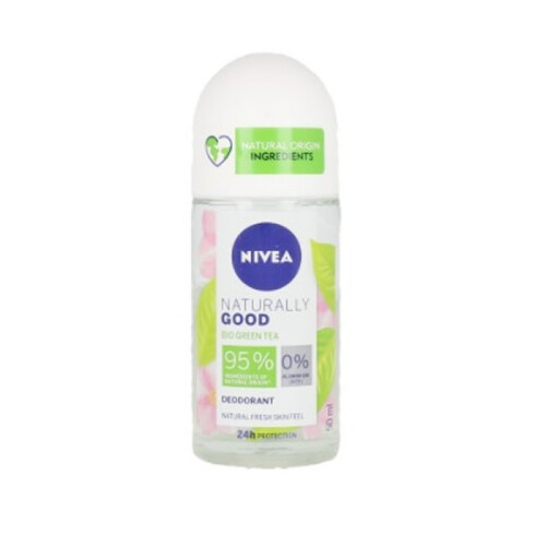 NIVEA Nivea Naturally Good Green Tea Deodorant Roll-On 50ml