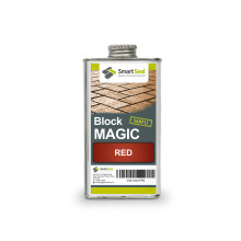 (Red, 150ML Sample) Smartseal Block Magic - Re-Colouring Block Paving Sealer. Superior to Concrete Paint, Transform Old Driveways - Easy to Apply