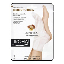 Meias máscara - IROHA - Argan - Nutritiva - 2 unidades - Para pés secos