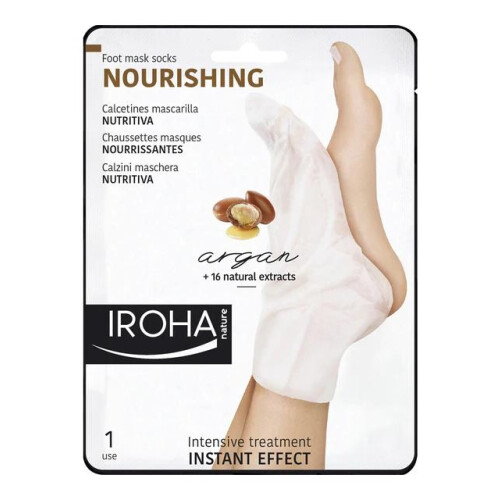 Foot Mask Iroha Argan Socks Macadamia nut