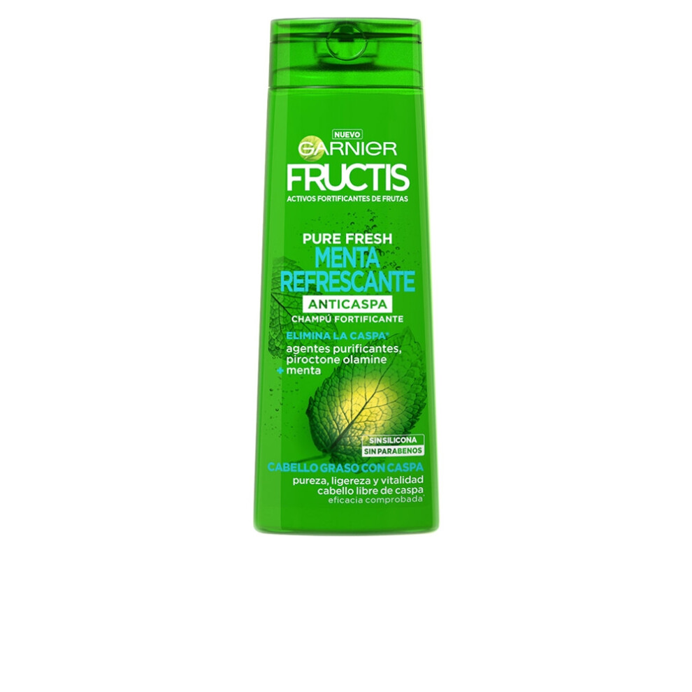 Garnier Fructis Pure Fresh Menta Anti Dandruff Shampoo 360Ml