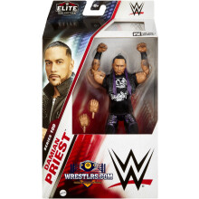 Mattel WWE Elite Action Figure & Accessori, Serie #109 Damian Priest 6 pollici Collezionabile con 25 Punti di Articolazione