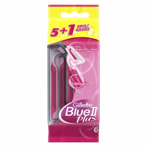 Gillette Gillette Blue II Plus 5 + 1 Units