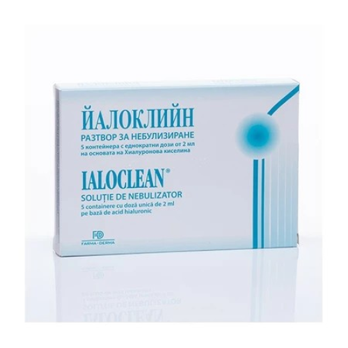 Ialoclean sterile nebulizer solution, 5 single doses