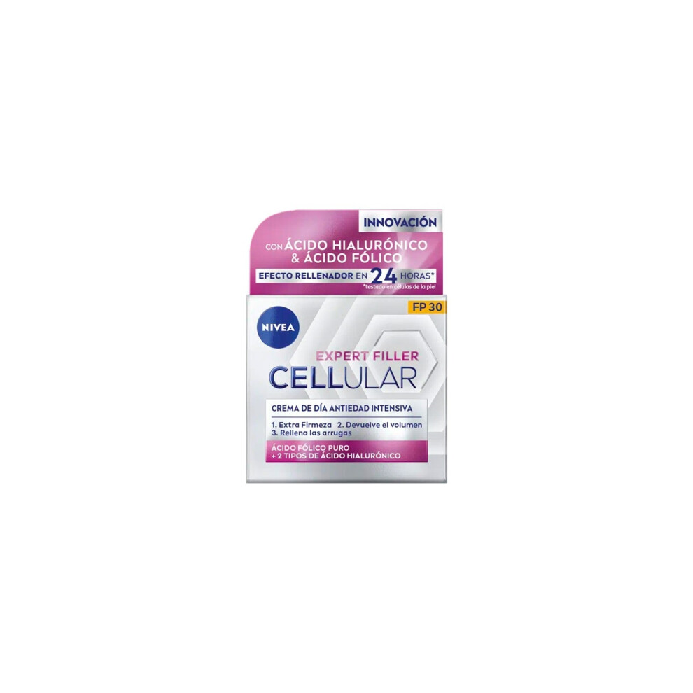 Nivea Cellular Filler Hialurónico y Fólico Crema Día Spf30 50ml