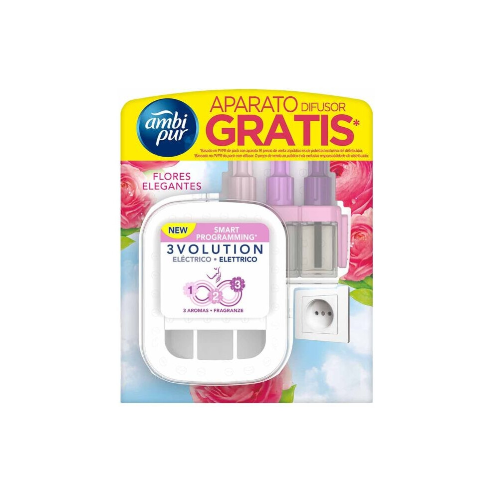 Ambi Pur 3 Volution Flores Elegantes Air Freshener