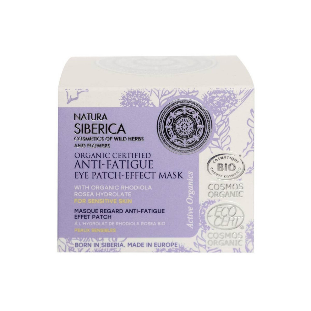 Natura Siberica Parches Antifatiga Contorno De Ojos 50Ml