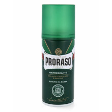 Rasiercreme - PRORASO - Schaum für grüne Bärte - 100 ml - Für Herren - Alle Barttypen