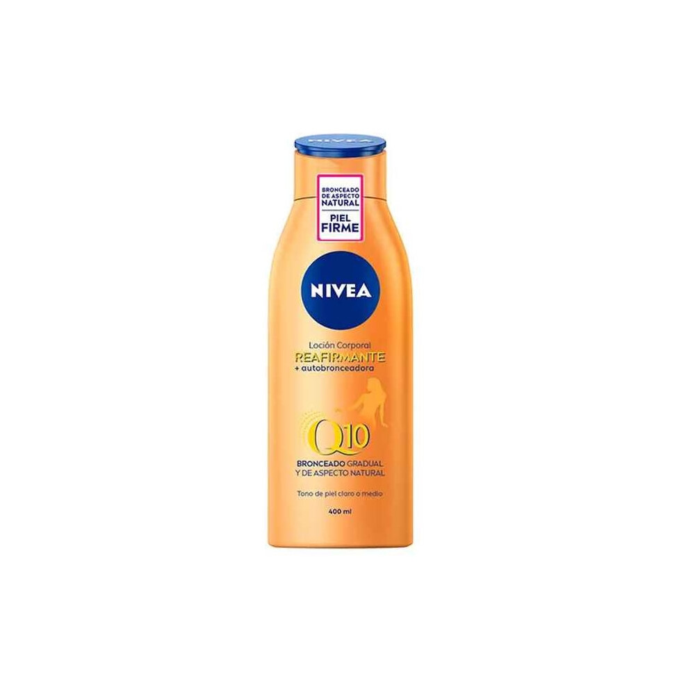 Body Lotion Nivea Self-Tanning [Lotion/Spray/Milk] Q10+ 400 ml