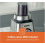 Blender Food Processor Glass Jug Smoothie Milkshake Maker 4