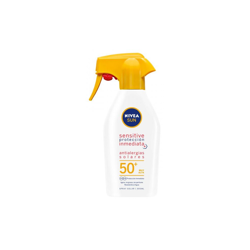 Nivea Br Sensitive F50 Pistola 270 Antialergias Solares