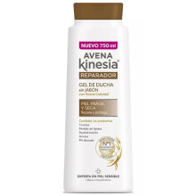 Badgel - AVENA KINESIA - 750 ml - Herstel - Zonder Parabenen - Droge en Gevoelige Huid