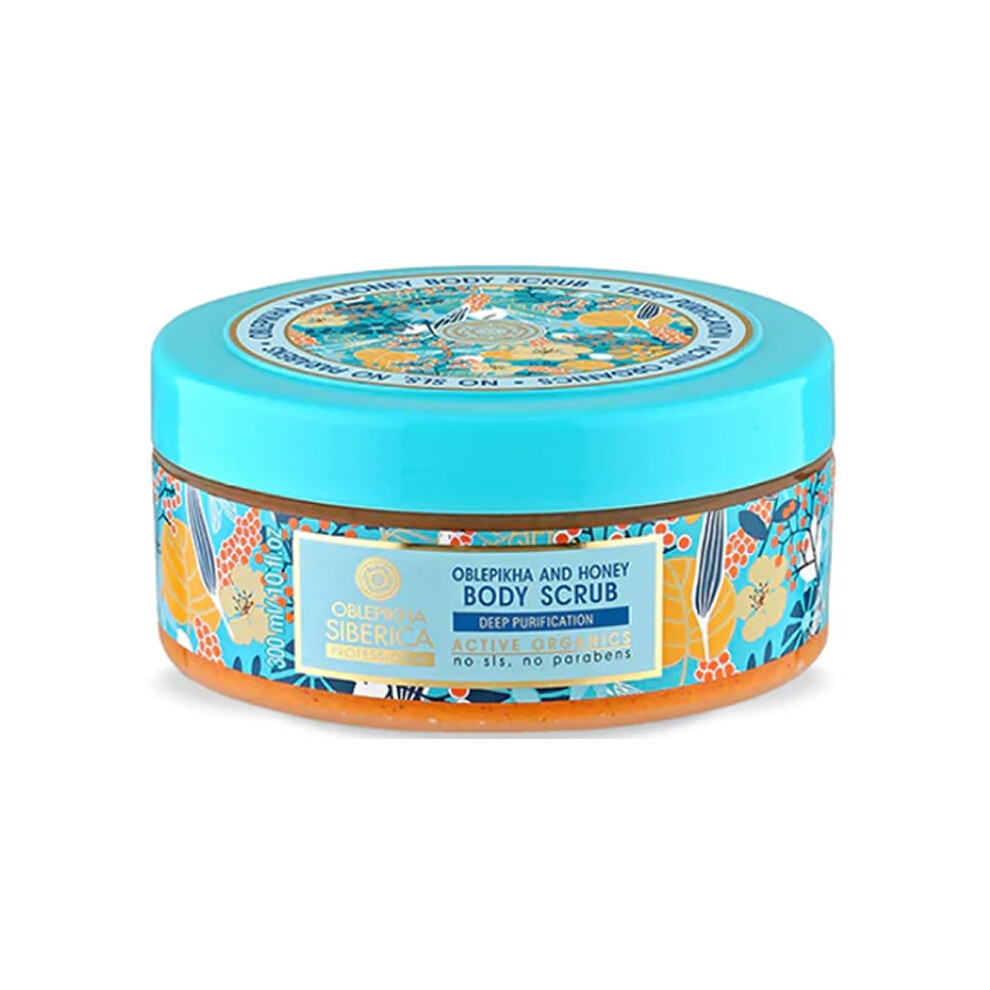 Natura Siberica Oblepikha And Honey Body Scrub 300Ml