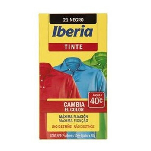 Iberia Clothes Dye Black nÂº21