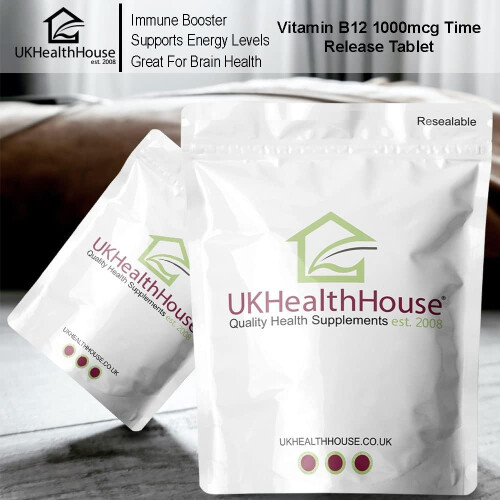 Vitamin B12 1000mcg Time Release 180 Tablets 2