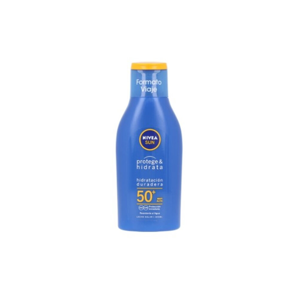 New Nivea Sun Moisturising Sun Lotion Spf50 100Ml