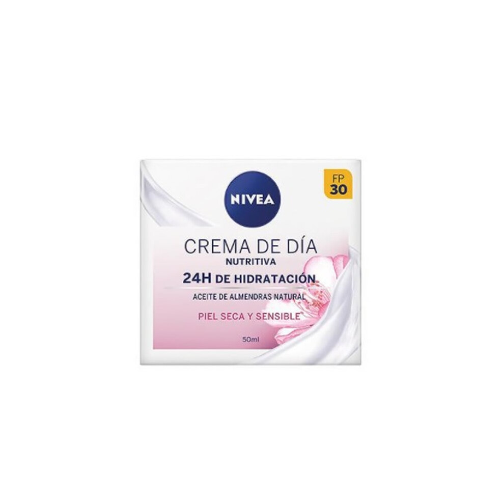 Nivea Nourishing Day Cream 24h Hydration Dry And Sensitive Skin 50ml