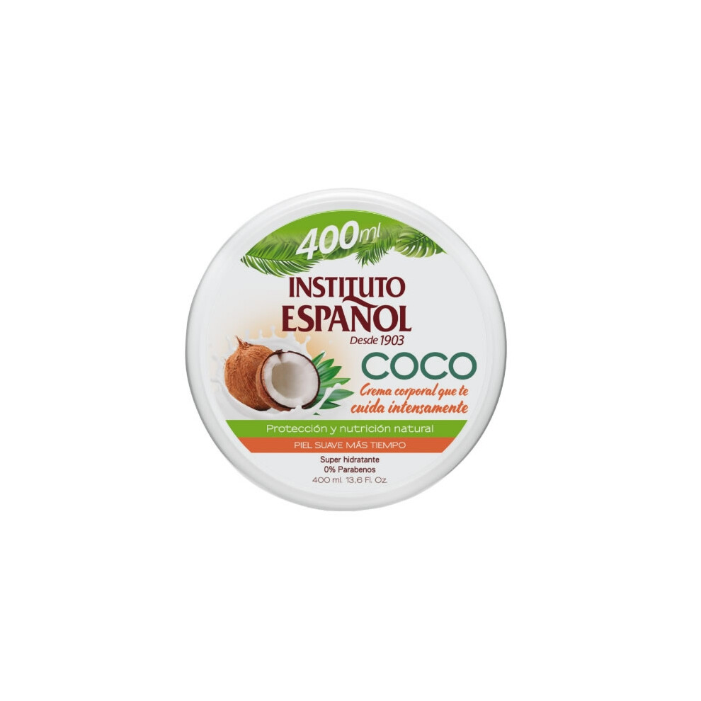 Photos - Cream / Lotion Instituto Espanol Body Cream Coconut Super Hydratant 400ml 