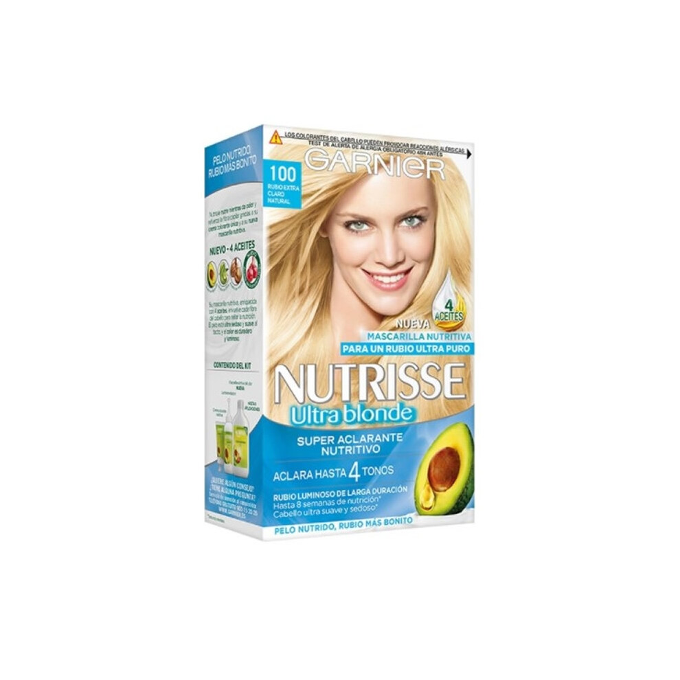 Garnier Nutrisse CrÃ¨me Nourishing Color 100 Extra Light Natural Blonde