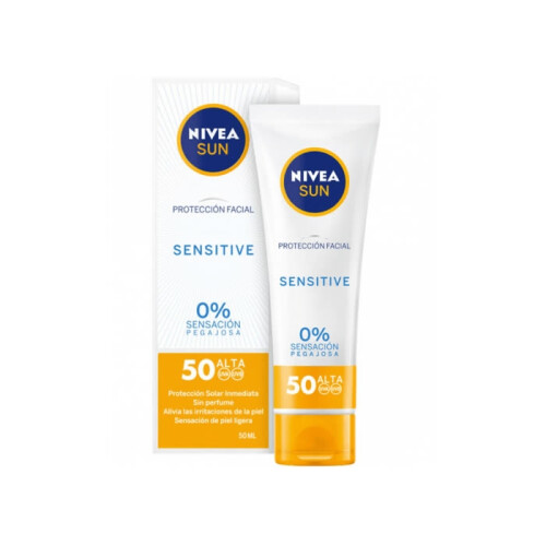 NIVEA SOLAIRE VISAGE sensible SPF50 50 ml