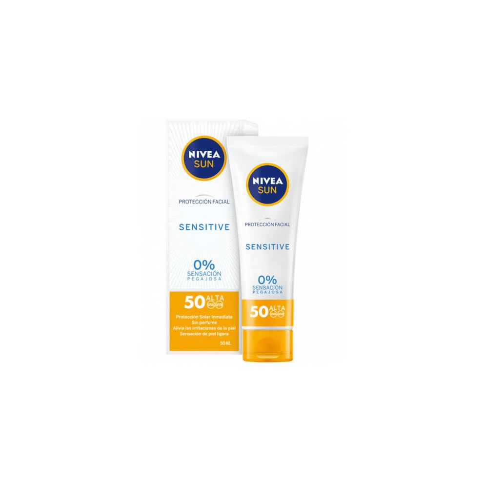 Nivea Sun Facial Sensitive Spf50 50Ml