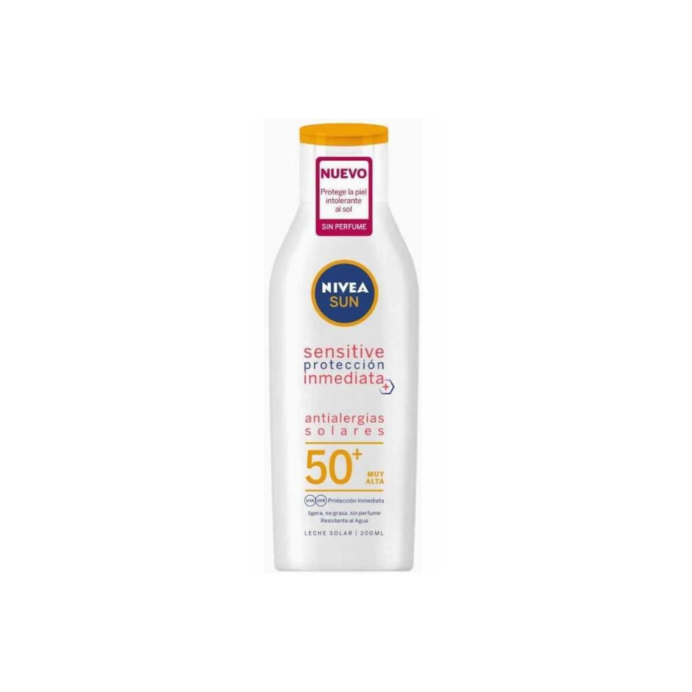 Nivea Sun Sensitive Spf50+ Milk 200Ml