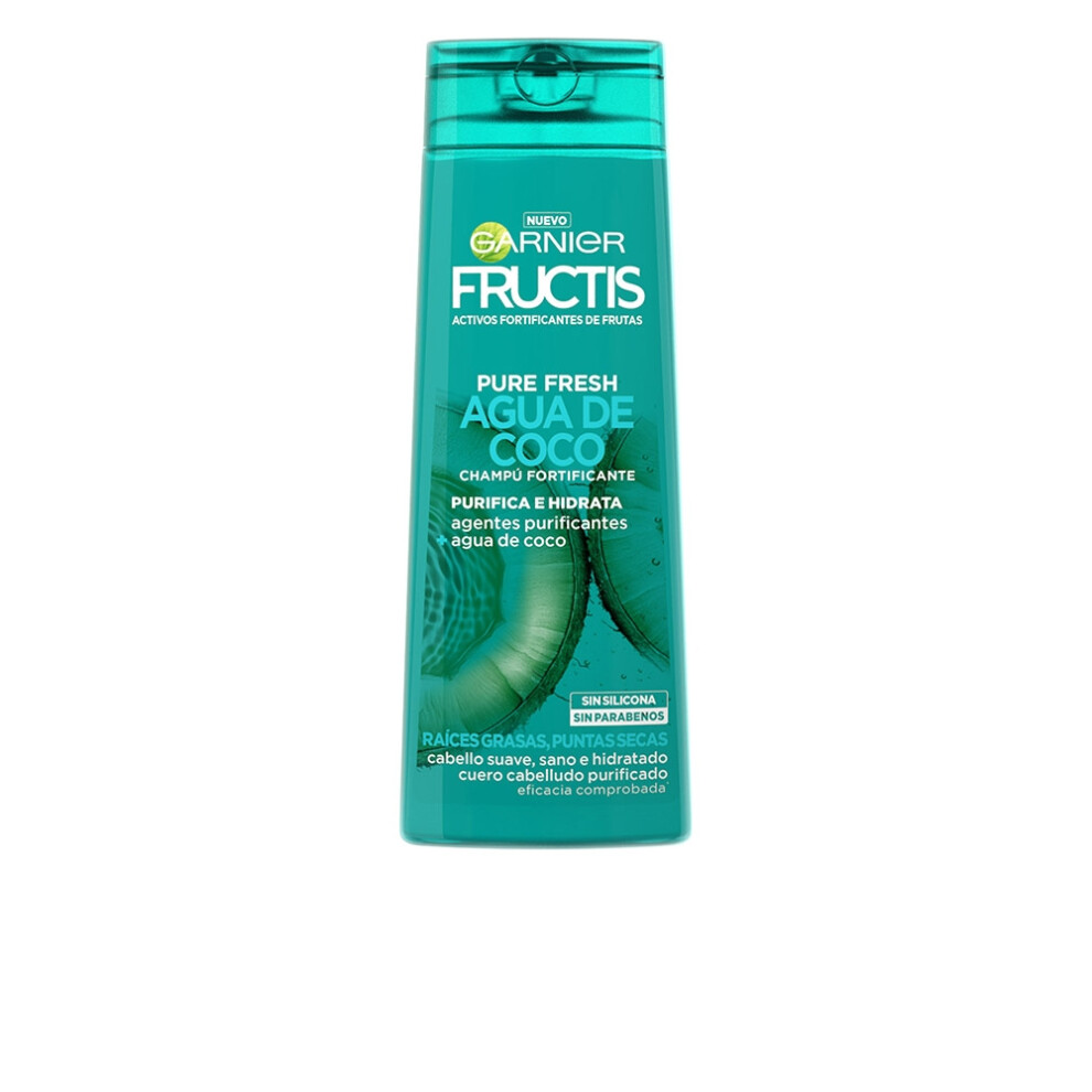 Garnier Fructis Pure Fresh Fortifying Coconut Water Shampoo 360Ml