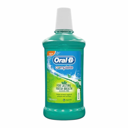 Oral-B Bain de bouche COMPLET menthe fraîche 500 ml