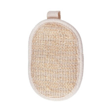 ESPONJA de baño sisal y algodón con brida 1 pz