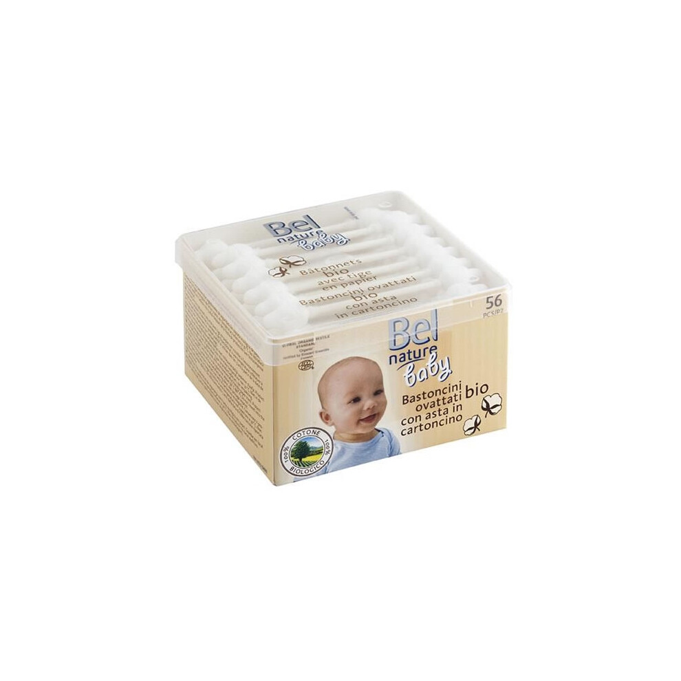 B-Bel Bel Nature Safety Cotton Buds 56 Units