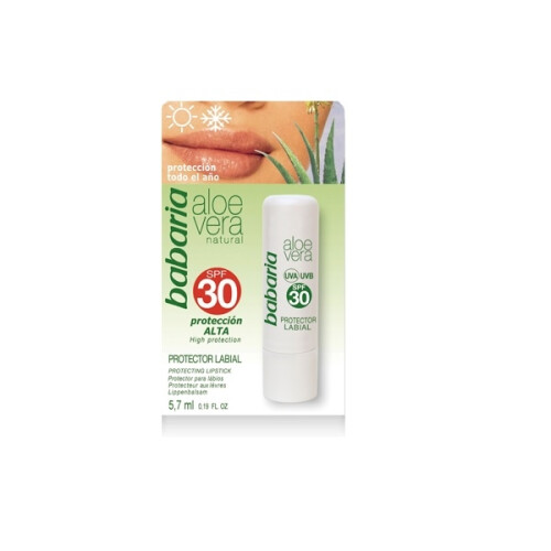 BABARIA ALOE VERA LABIAL PROTECTOR 5,7 ml - Cuidado Solar