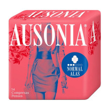 Ausonia Ausonia Normal Pads with Wings 14 u