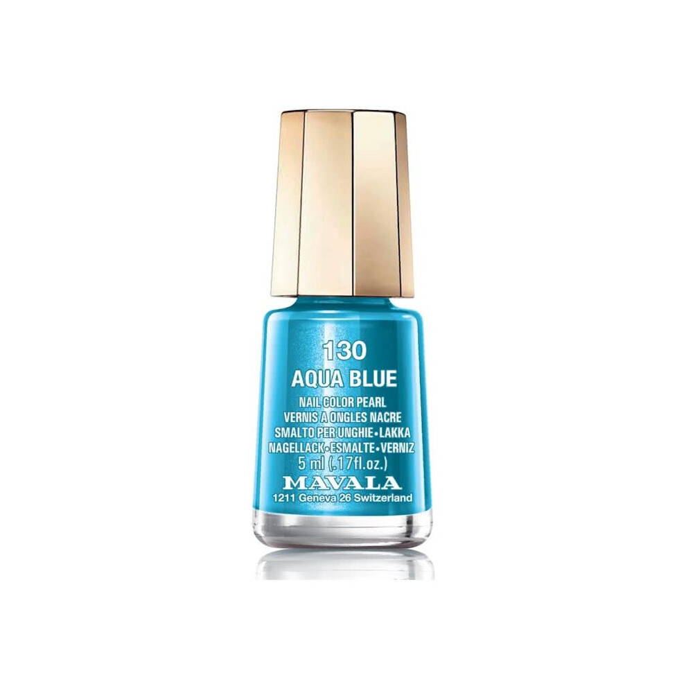 Mavala Nail Polish 130 Aqua Blue 5ml