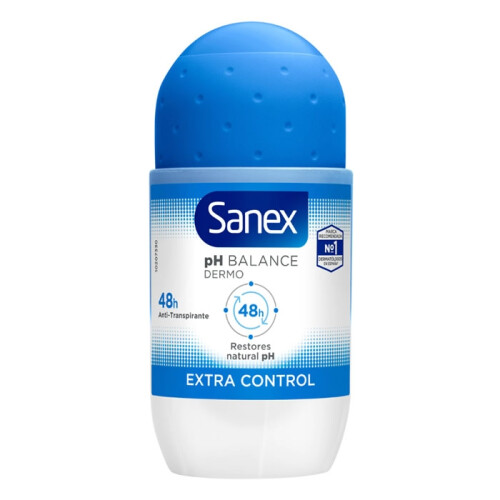 Sanex Sanex Ph Balance Dermo Extra Control Deodorant Roll On 50ml