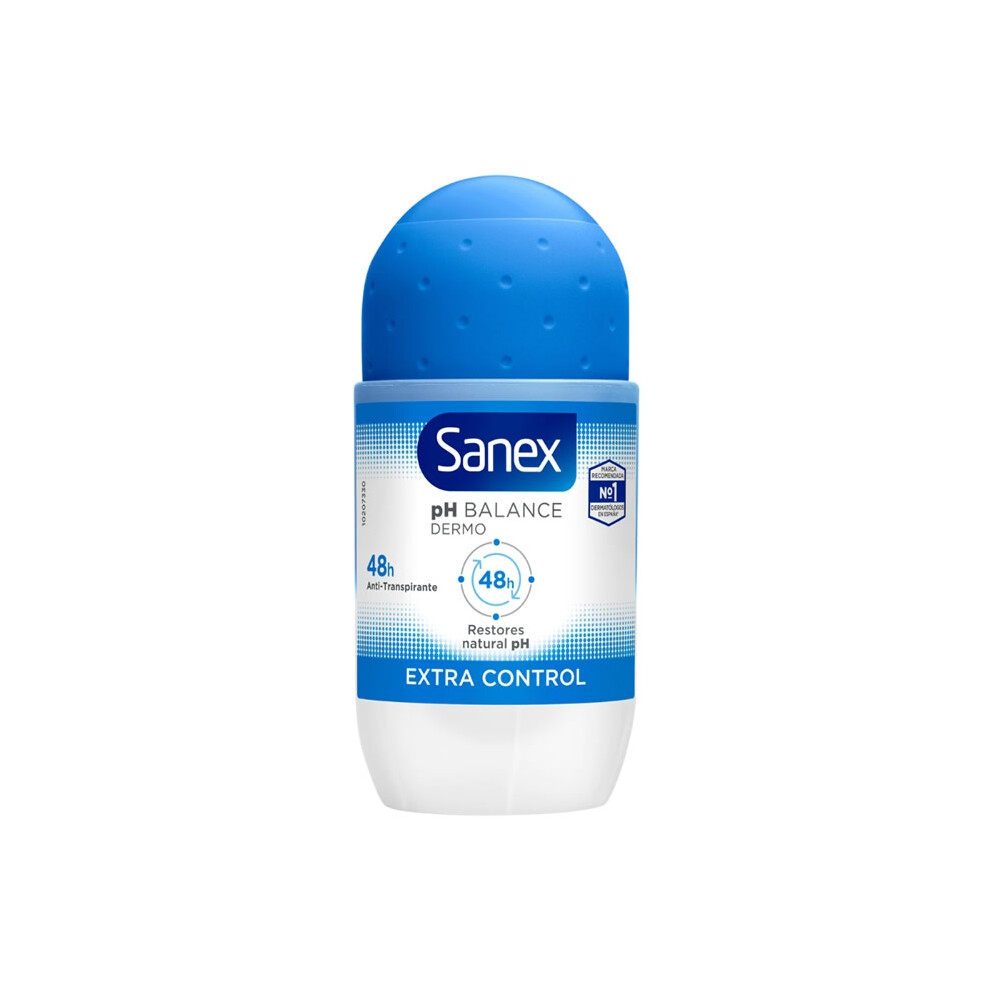 Sanex Ph Balance Dermo Extra Control Deodorant Roll On 50Ml