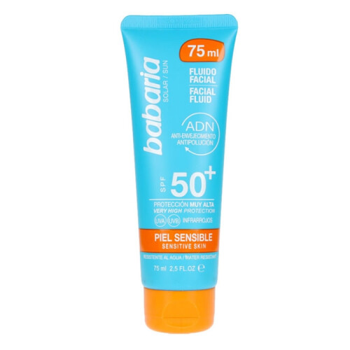 BABARIA SOLAR LIQUID SENSITIVE SKIN SPF50 + 75ml