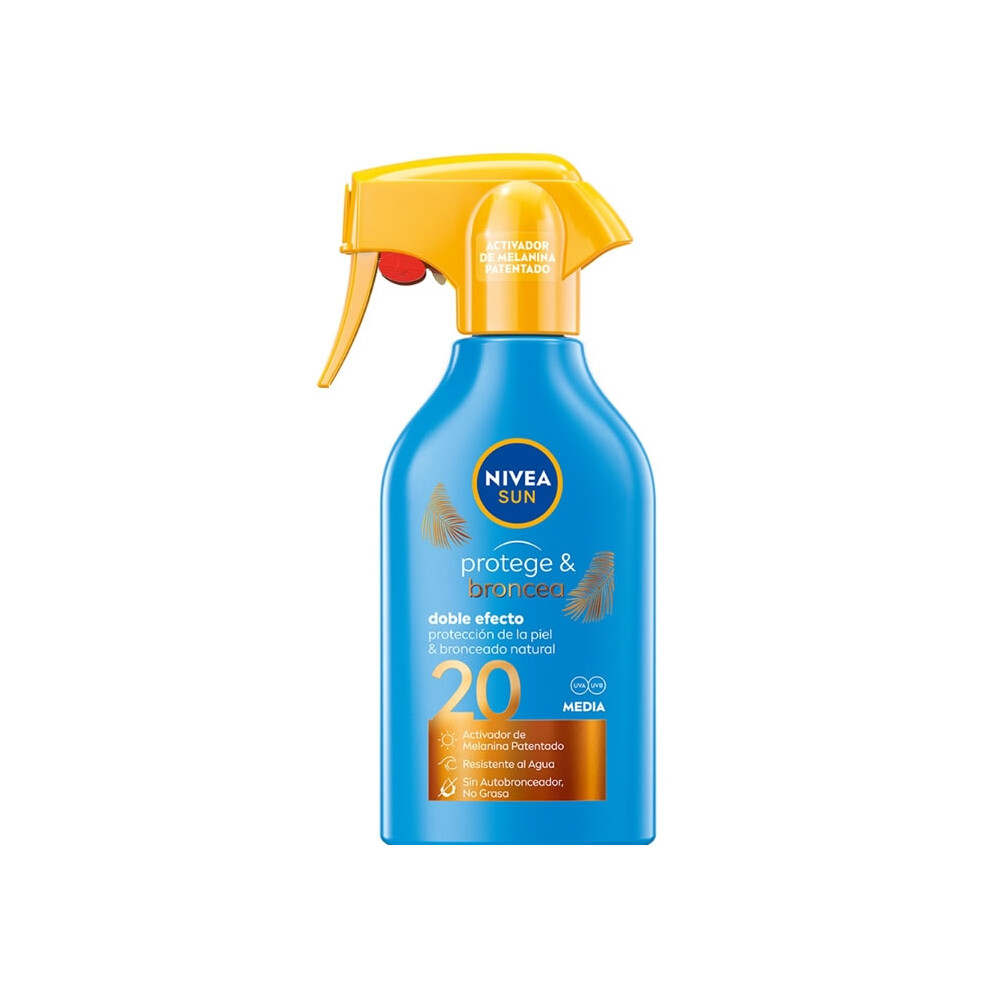 Nivea Bronze Protect & Sun Spray Spf20 270Ml