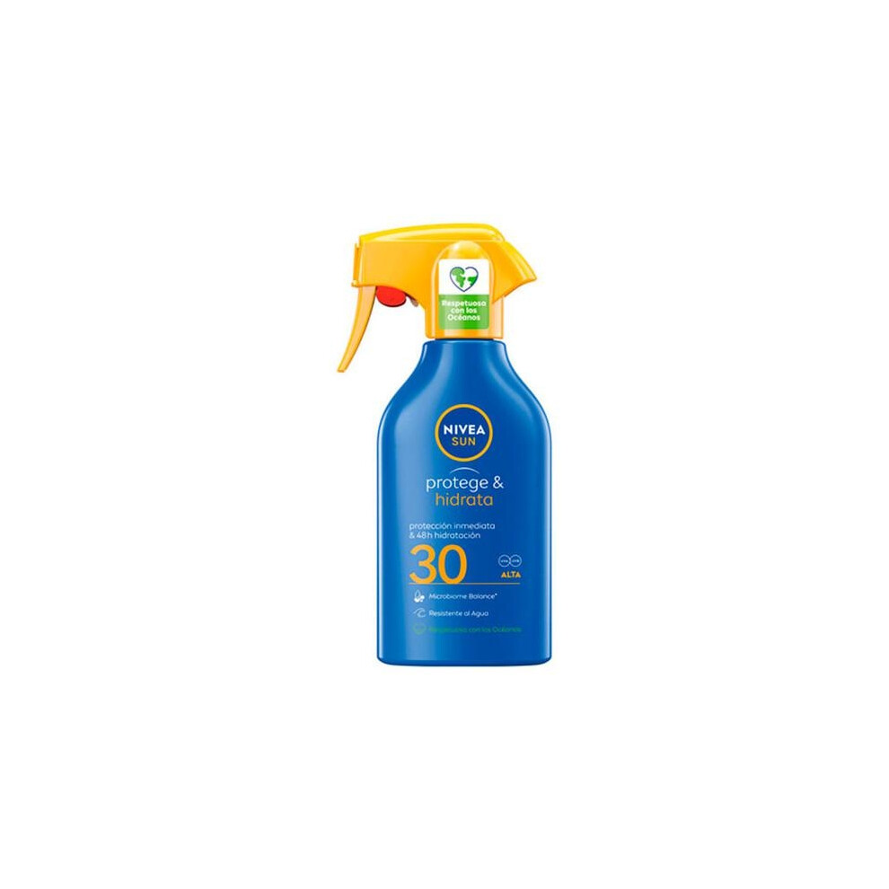 New Nivea Sun Protege Y Hidrata Pistola Spf30 270Ml