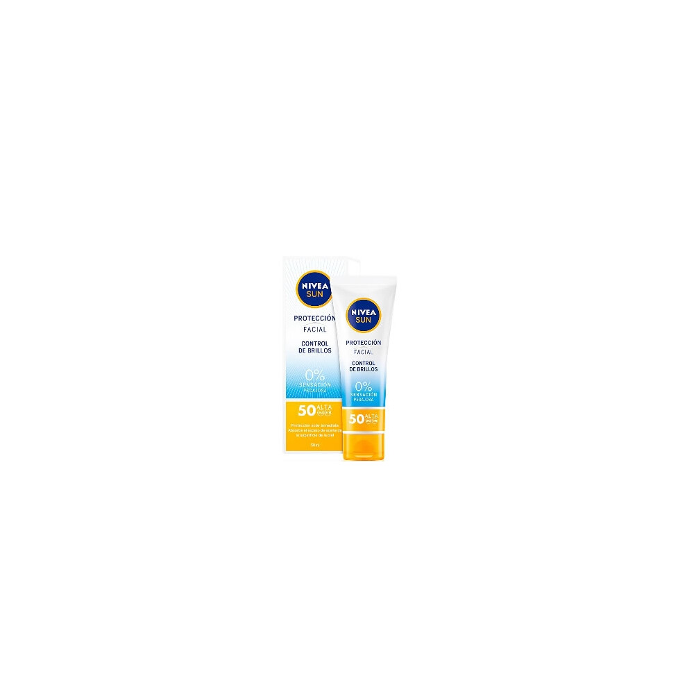 Nivea Cream Uv Face Shine Control Spf50 50Ml