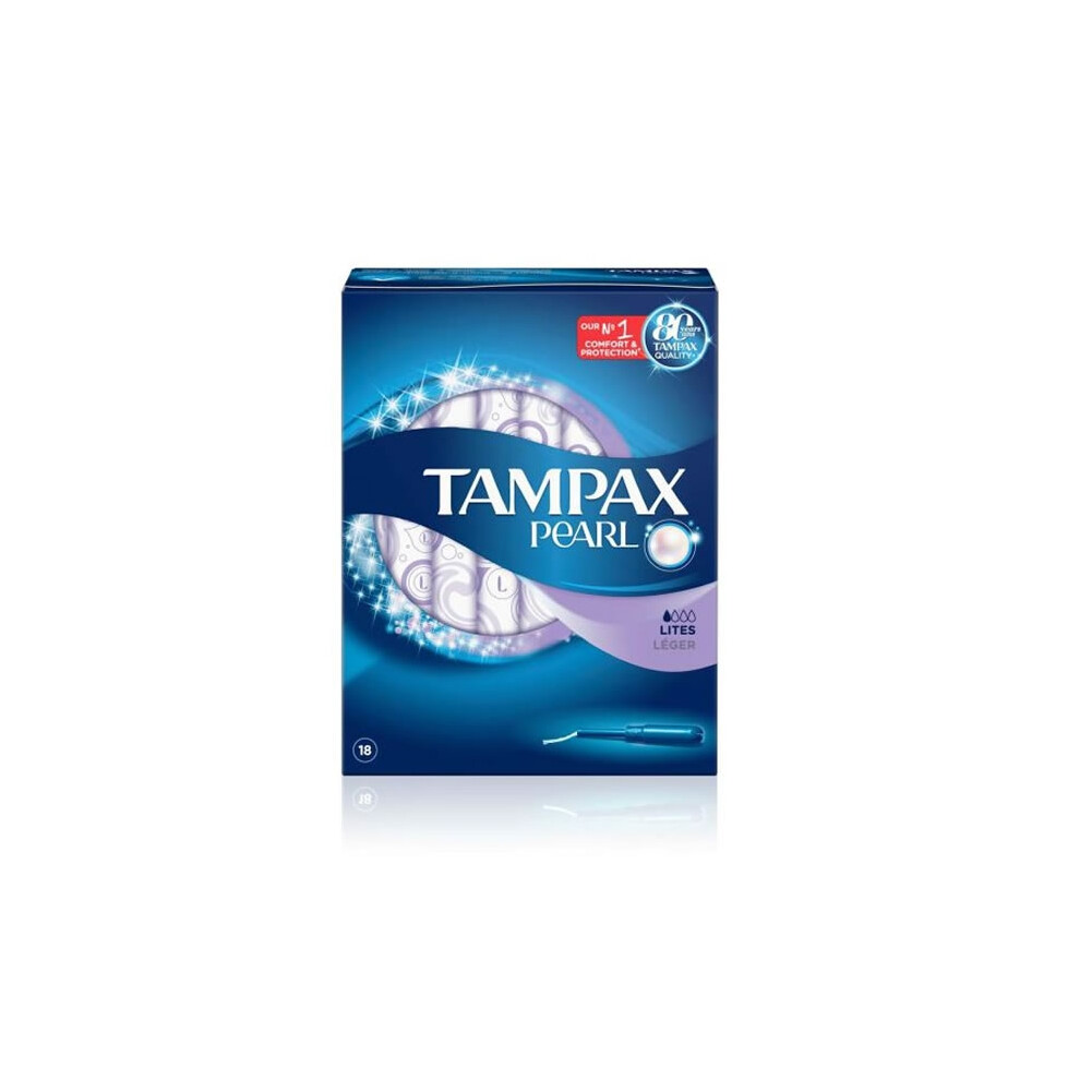 Tampax Pearl Lites 18 Units