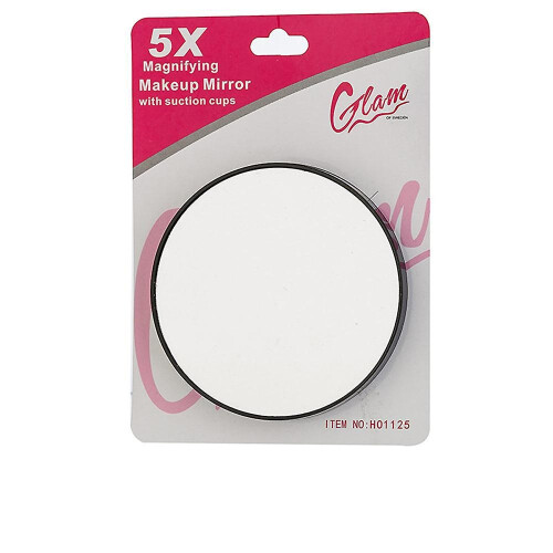 Espejo de maquillaje con aumento de 5X 1 pz