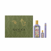 Gucci Flora Gorgeous Magnolia Eau de Parfum Spray 100ml Set 3 Pieces