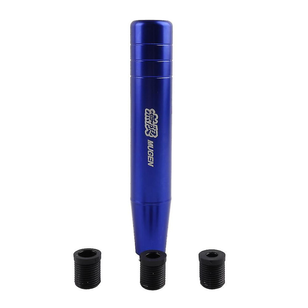 (18Cm ) Aluminum Alloy Mugen Gear Shift Knob 13Cm And 18Cm Extended Long Manual Transmission Gear Stick Lever Shifter Knob-13Cm Blue/Black