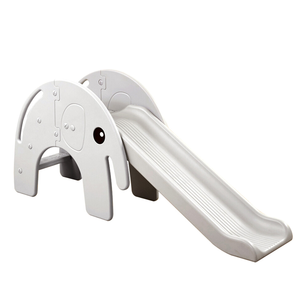 (Grey) Kids Slide, Outdoor Indoor Elephant Slide