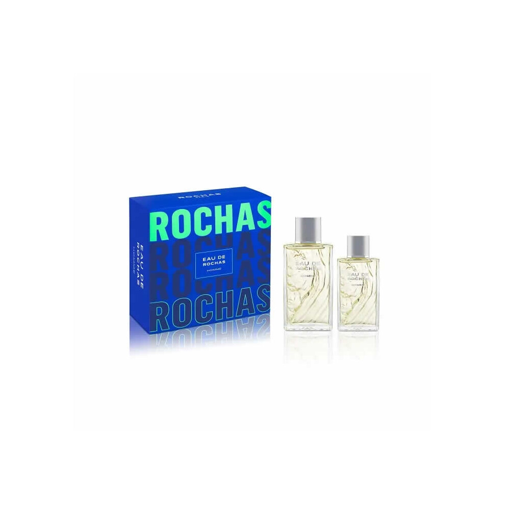 Rochas Eau De Rochas Homme Eau De Toilette Spray 100ml Set 2 Pieces