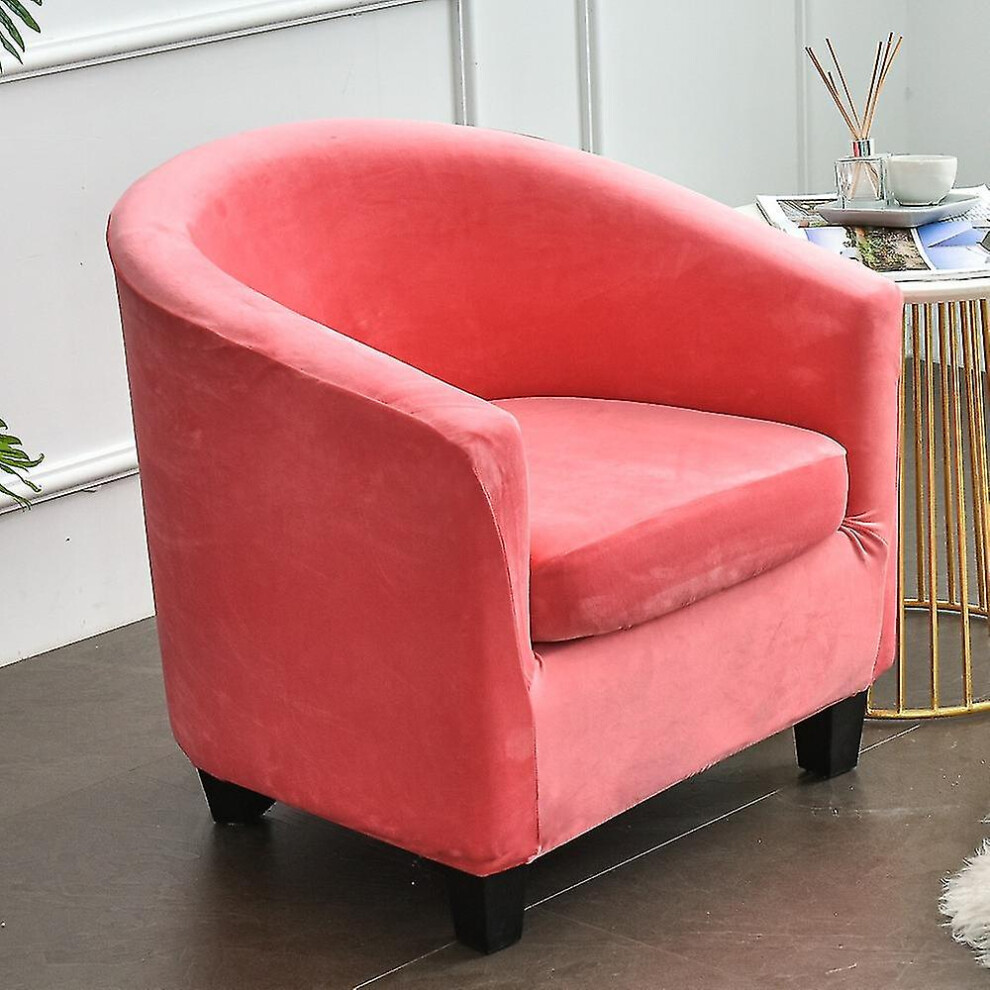 (Red) Armchair Chair Sofa Cover Living Room Chair Seat Slipcover Red